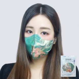 한지로운 한국화 패션 마스크 (1매입 / 대형)(19가지디자인)